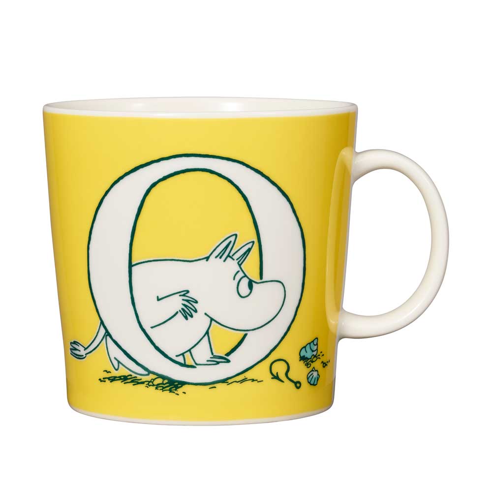 Kubek porcelanowy 400ml Muminki ABC &quot;O&quot; Moomin Arabia