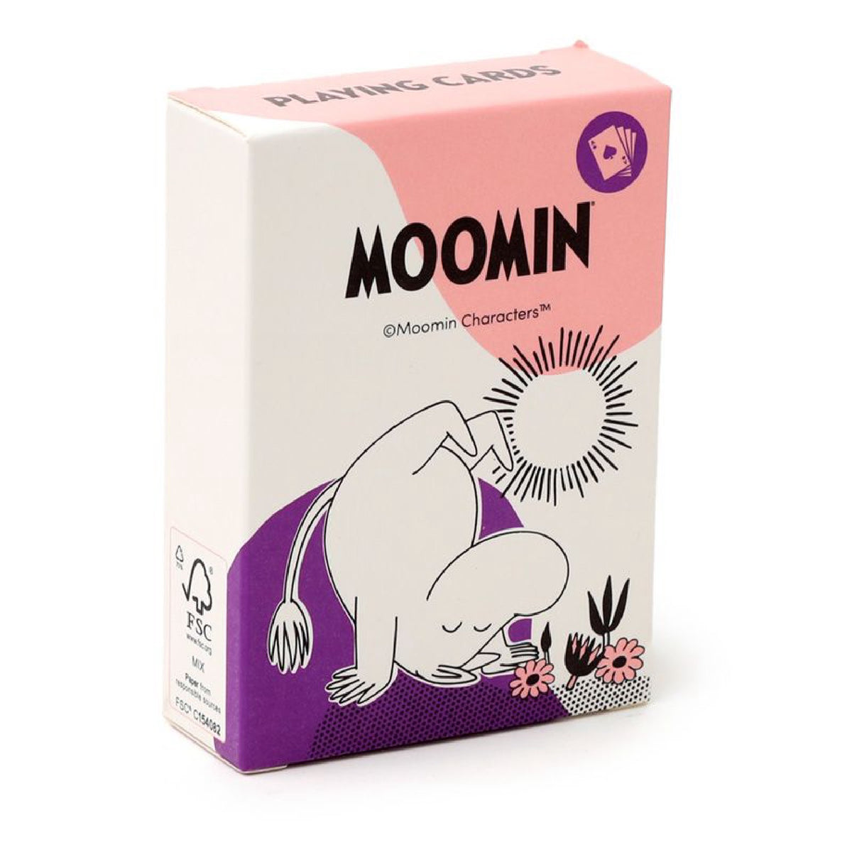 Standardowa talia kart do gry Moomin Puckator