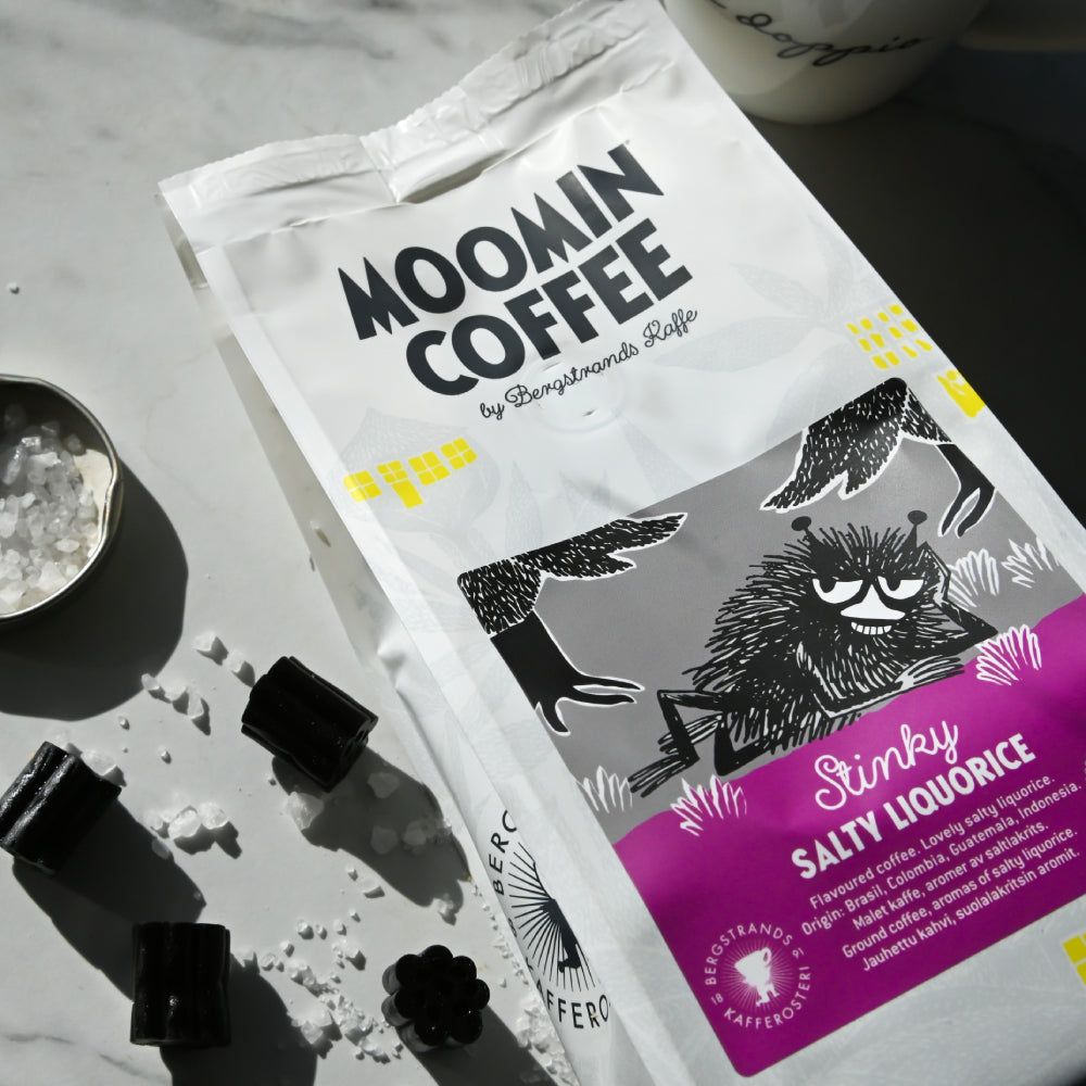 Kawa mielona Moomin Coffee Bobek (solona lukrecja) 250g Bergstrands