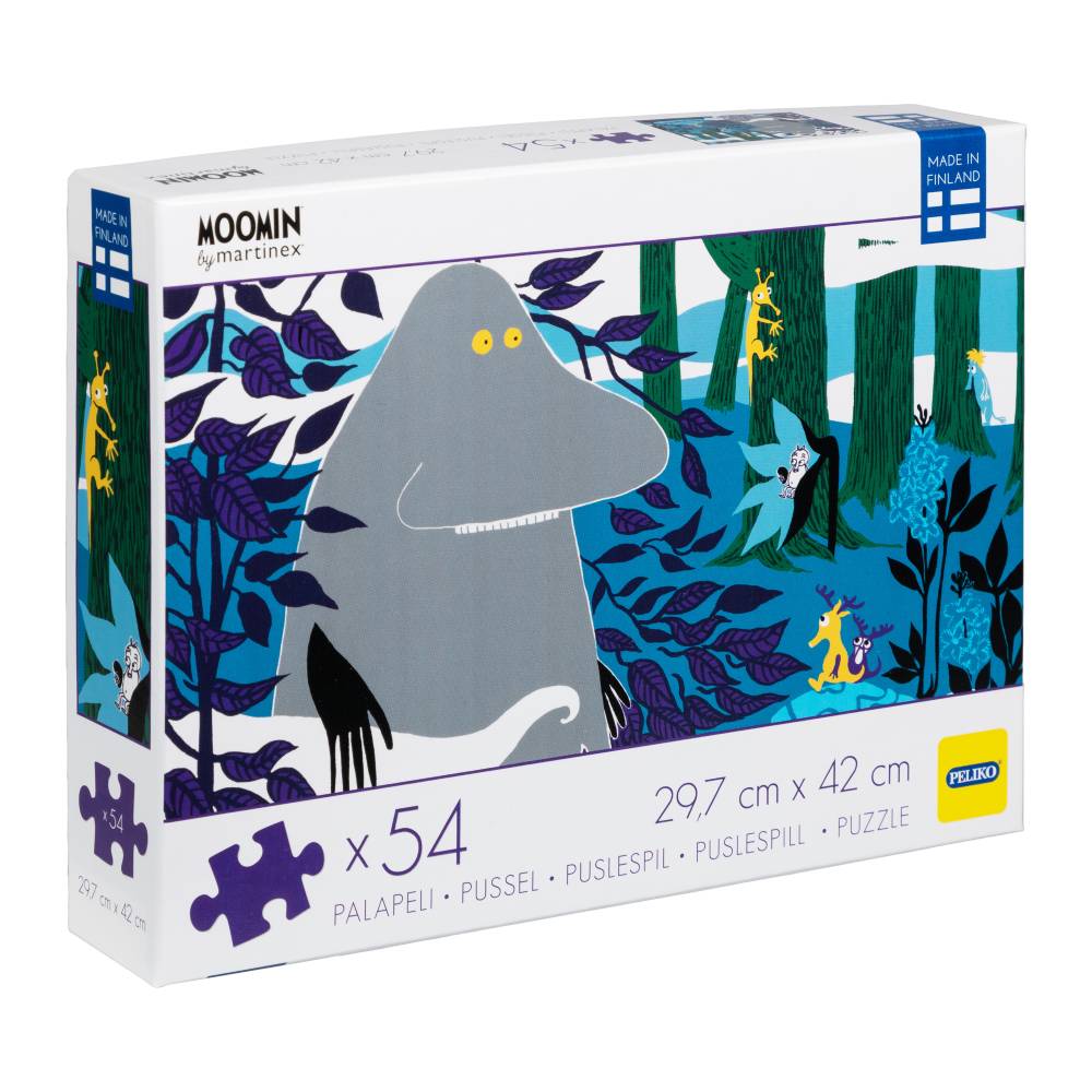 Puzzle Buka w lesie 54el. Martinex