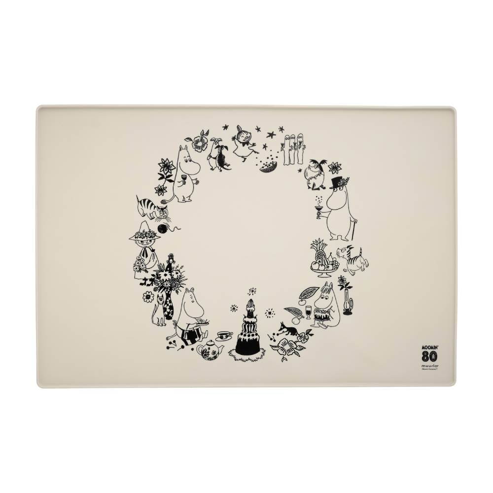 Mata silikonowa Moomin for Pets 80-lecie 60x40 cm Muurla