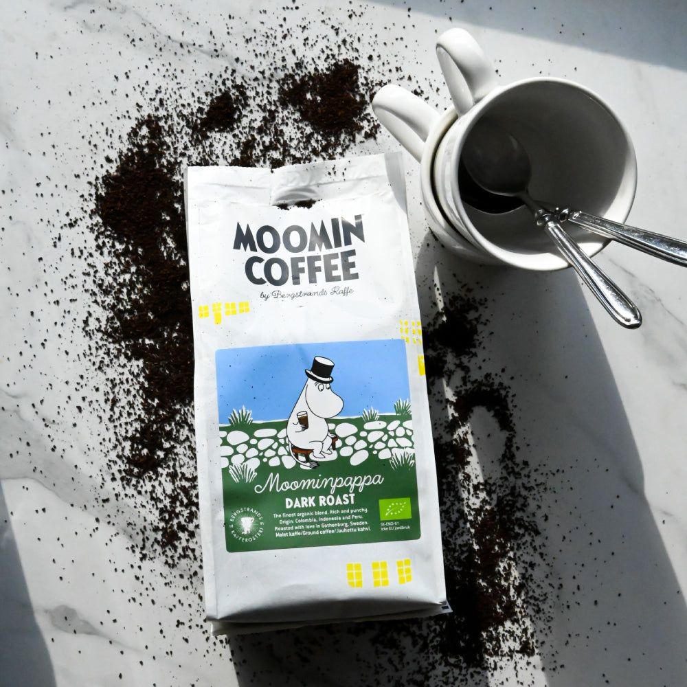 Kawa mielona Moomin Coffee Tata Muminka (ciemno-palona) 250g Bergstrands