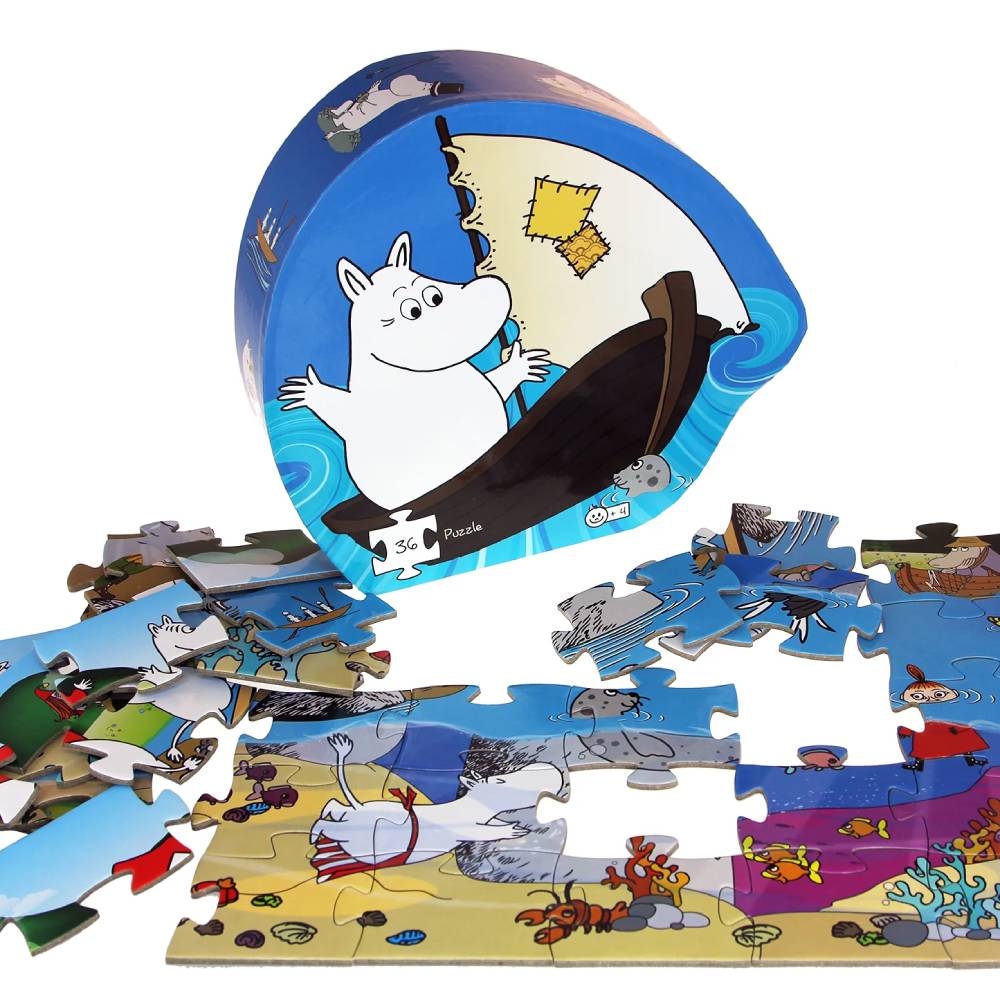 Puzzle Muminek i Morze 36 el. Barbo Toys