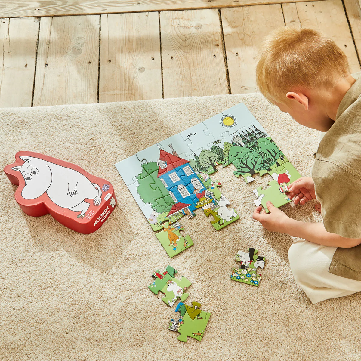 Puzzle Muminek 24 el. Barbo Toys