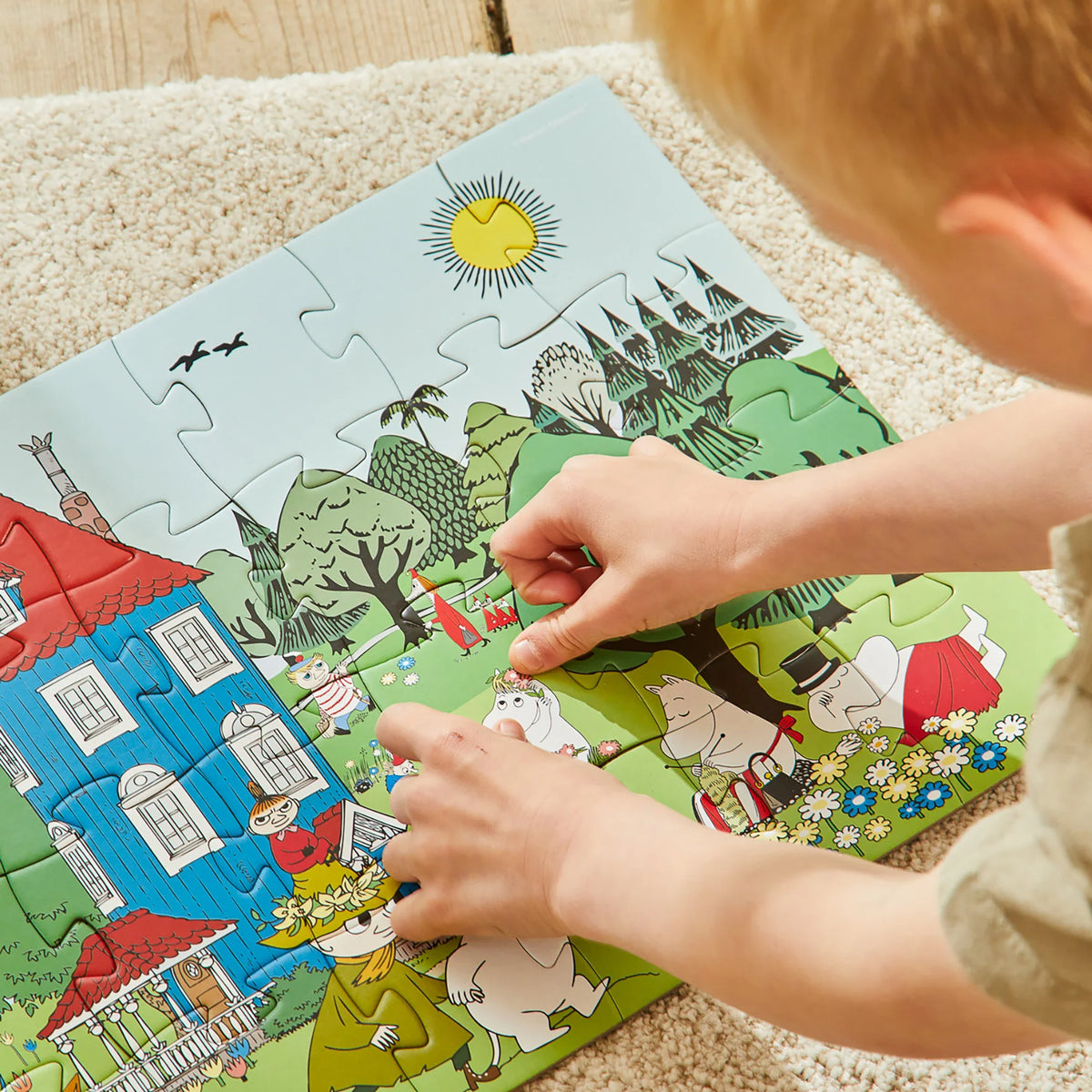 Puzzle Muminek 24 el. Barbo Toys