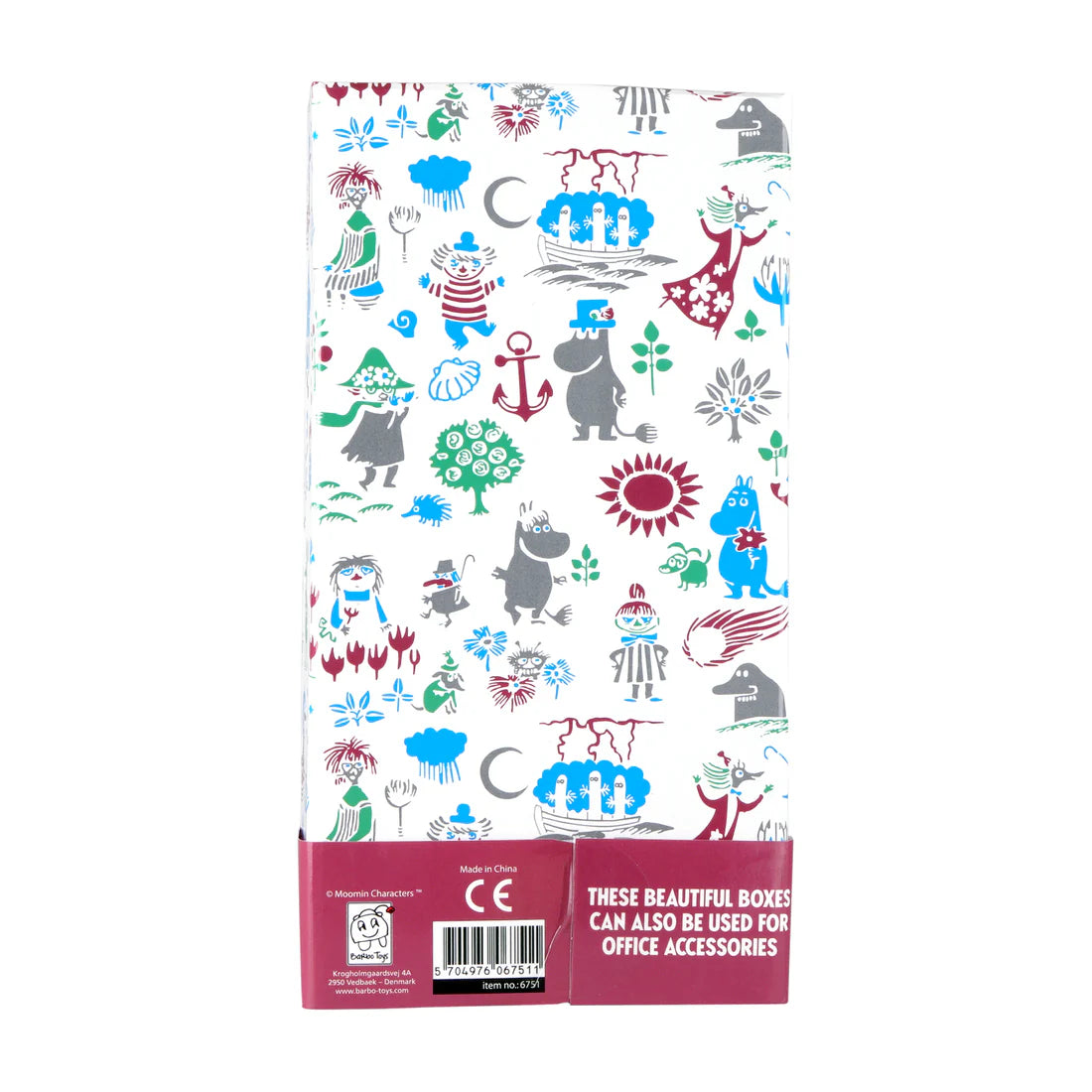 Duża figurka drewniana Muminek 18cm - Barbo Toys