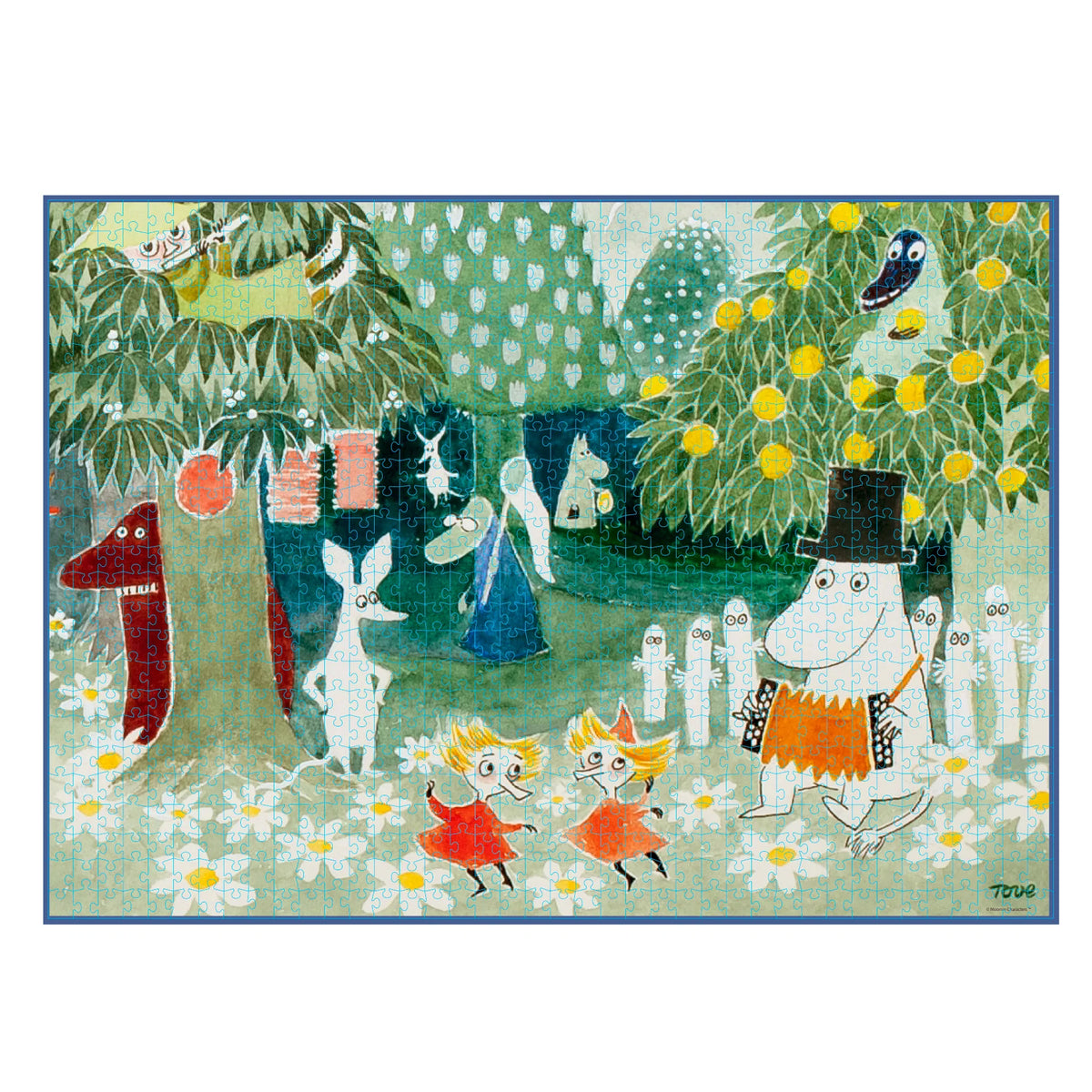 Puzzle Muminki 1000 el. Finn Family Barbo Toys
