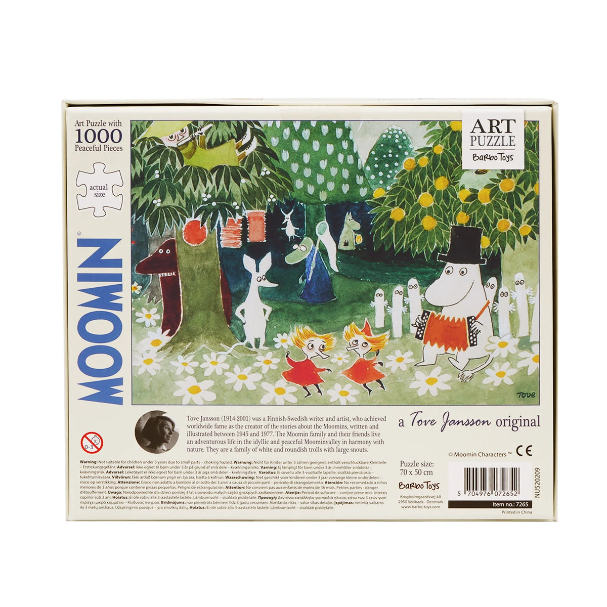 Puzzle Muminki 1000 el. Finn Family Barbo Toys