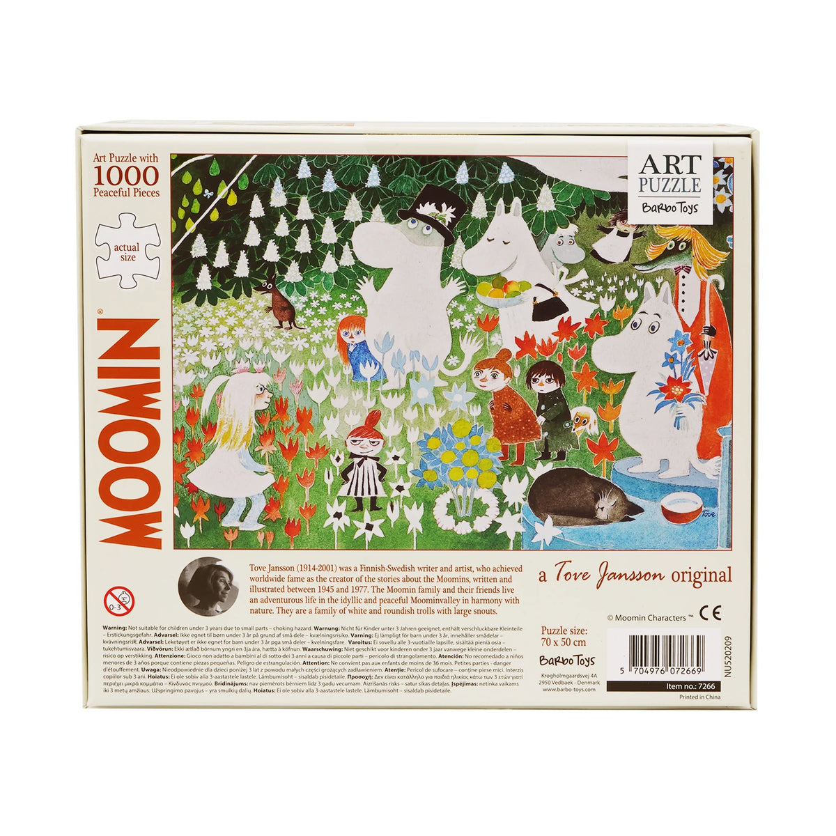 Puzzle Muminki 1000 el. Niebezpieczna Podróż BarboToys