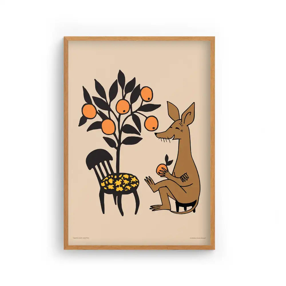 Plakat 30x40cm Ryjek NordicBuddies