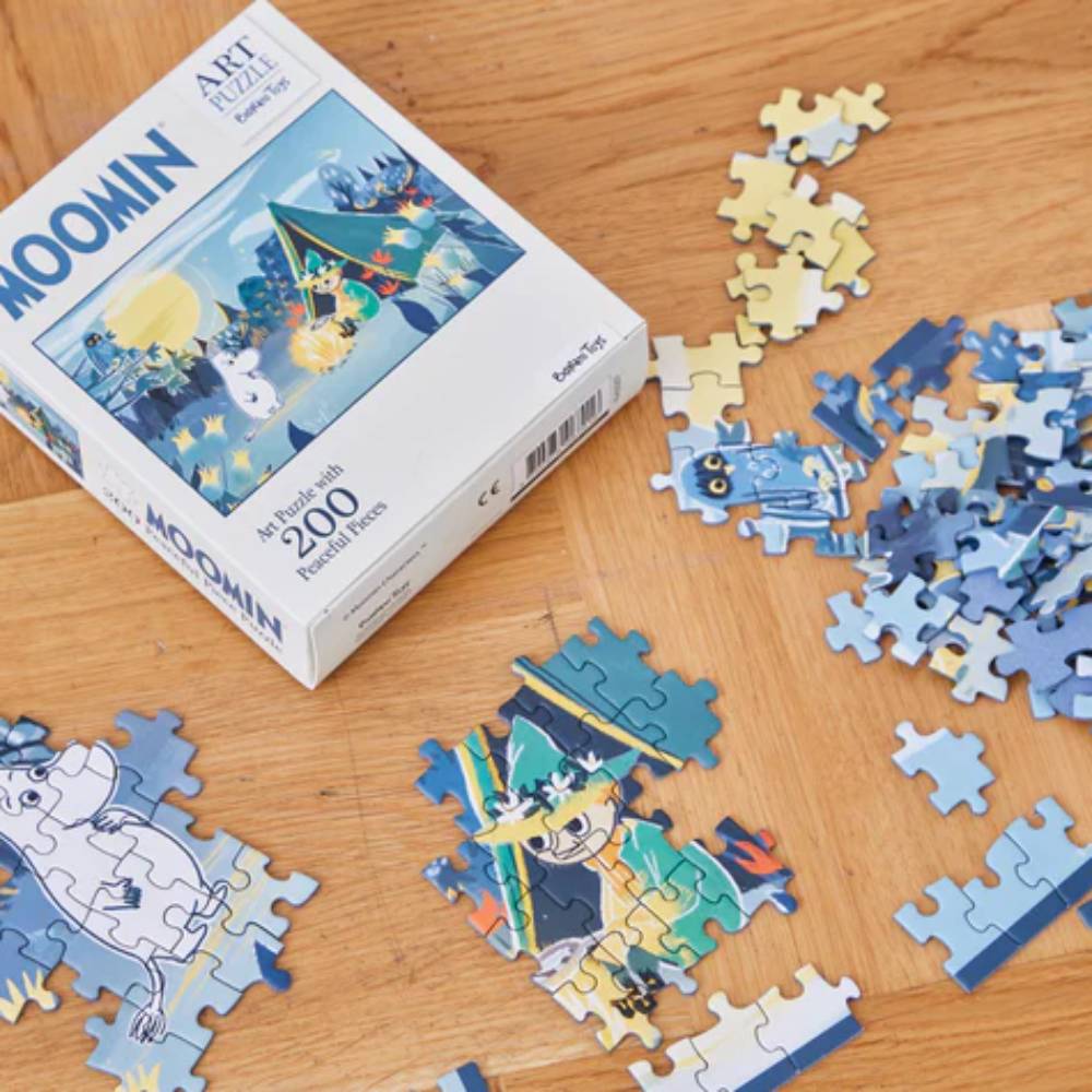 Puzzle Muminki 200 el. Na obozie Barbo Toys