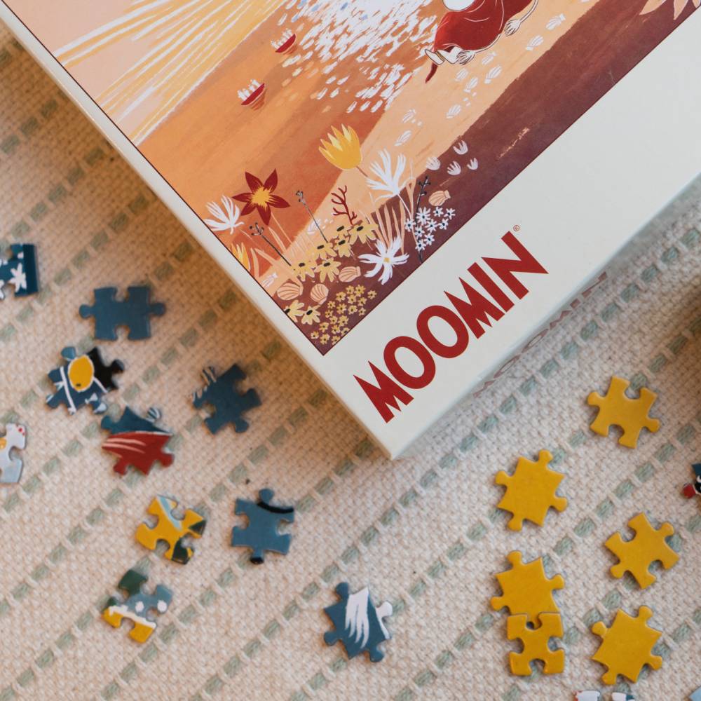Puzzle Muminki 1000 el. Na plaży Barbo Toys
