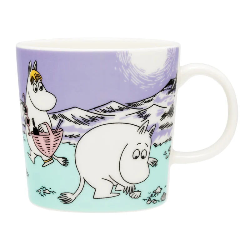 Zestaw porcelanowy 2-elementowy Lato 2025 Beach Day Moomin Arabia
