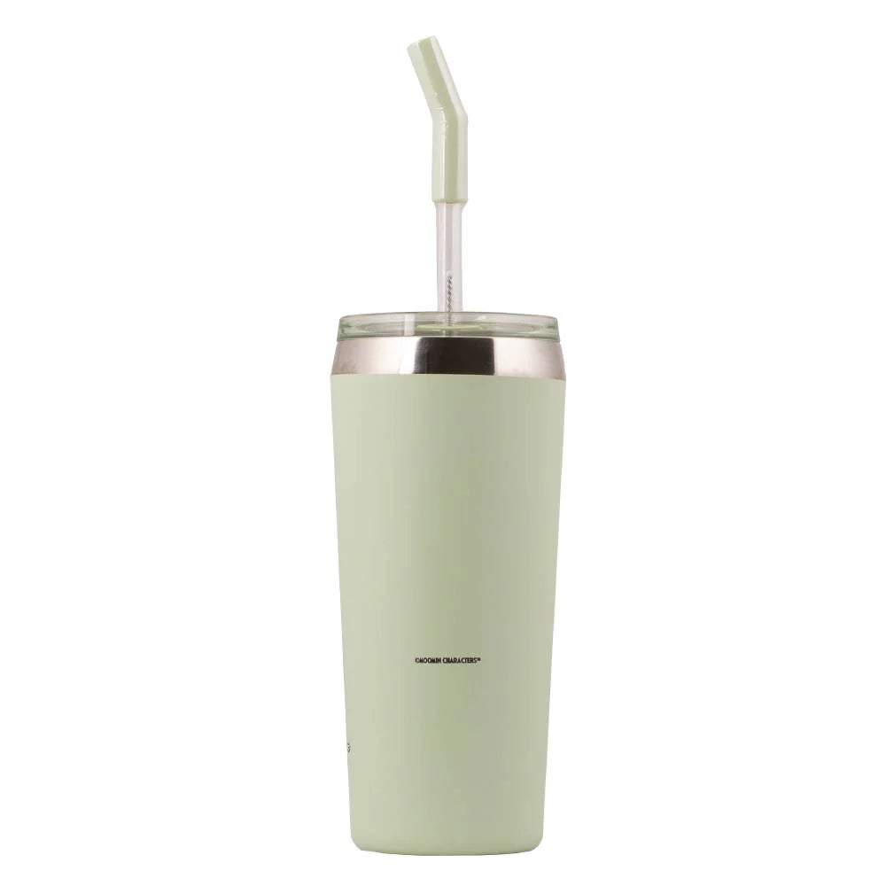 Kubek termiczny z rurką 0,6l Muminki (zielony) - SIGG