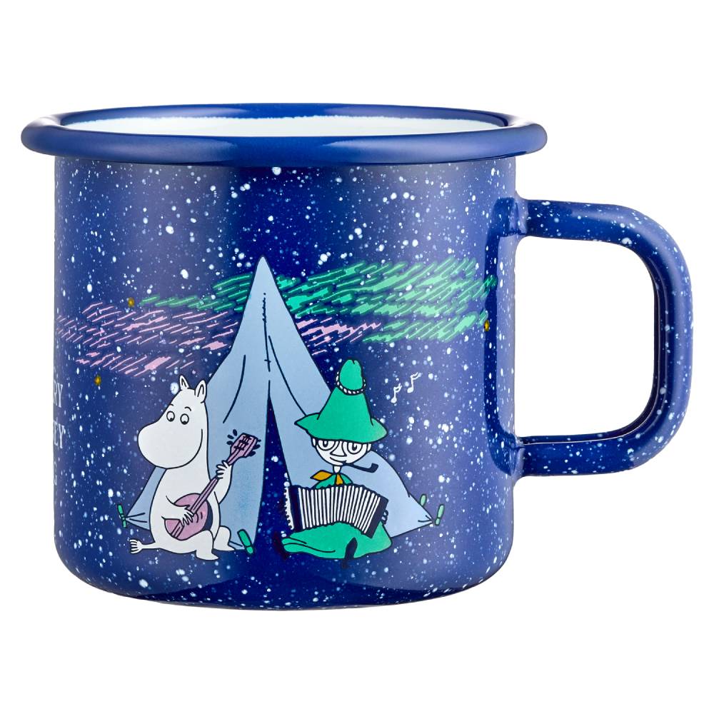 Kubek emaliowany Muminki x Laufey 370 ml Muurla