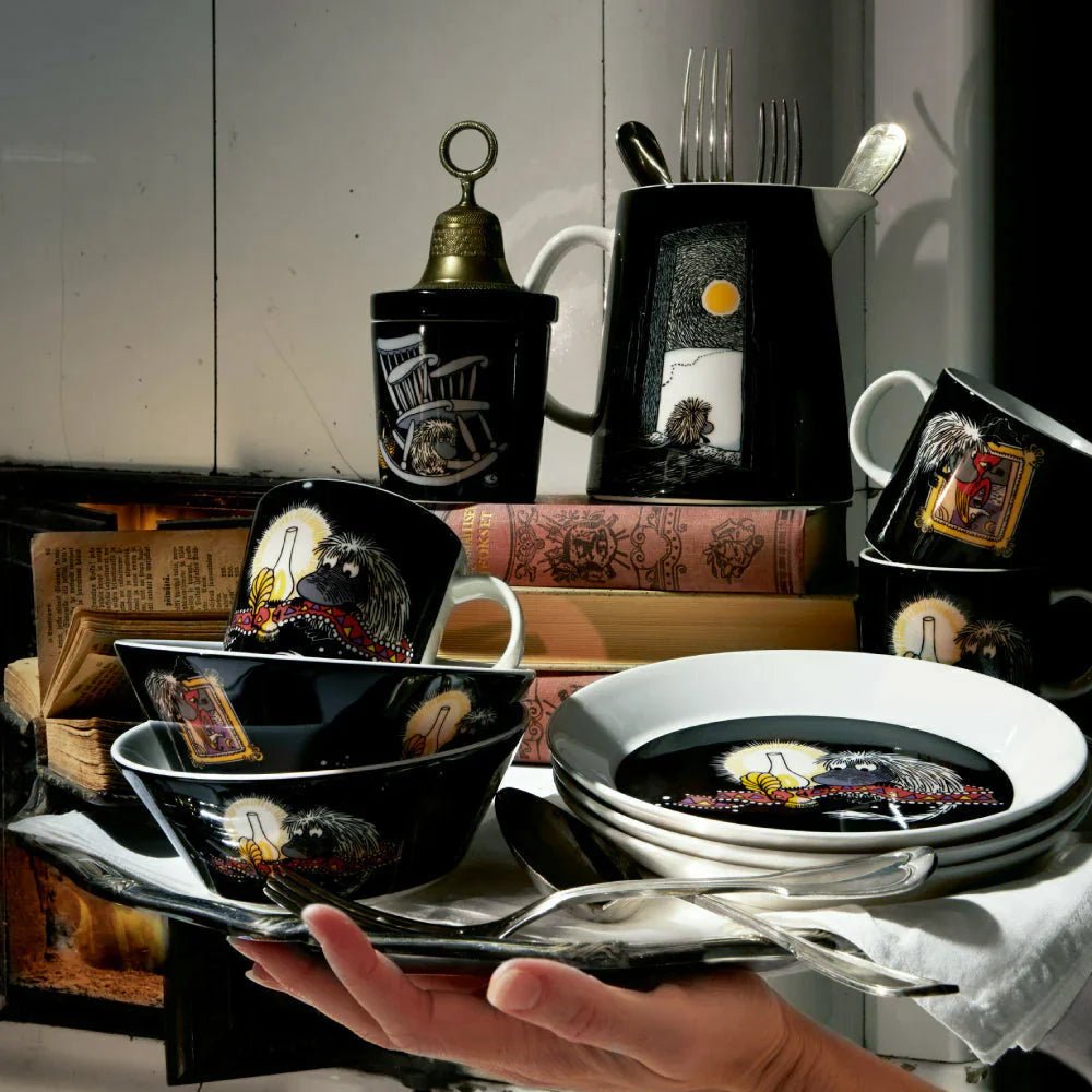 Zestaw porcelanowy (kubek, miska, talerz) Przodek - Moomin Arabia