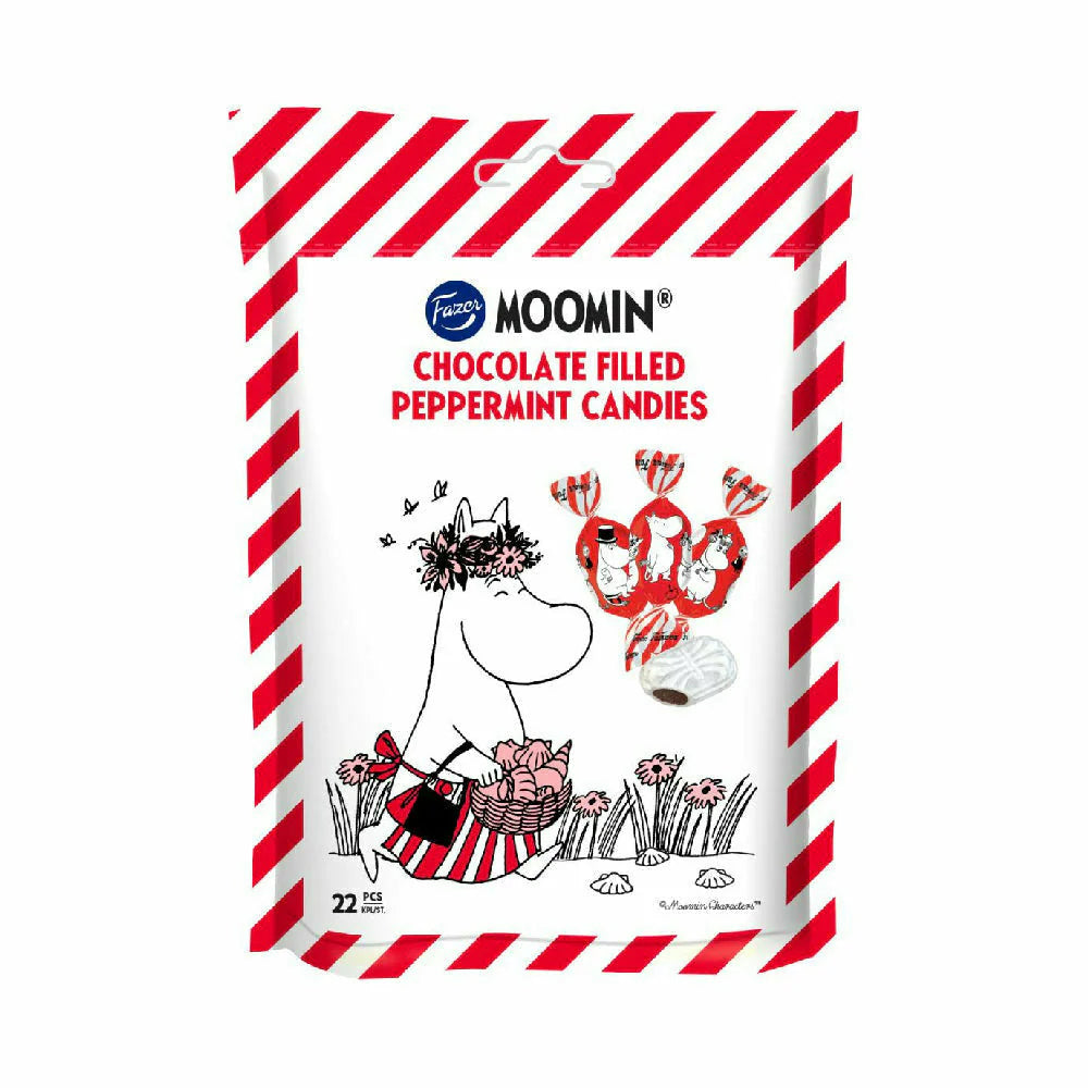 Zestaw kubek porcelanowy 300ml Mama Muminka Moomin Arabia &amp; Cukierki miętowe Fazer &amp; Kawa Mama Muminka (średnio-palona) 250g Bergstrands