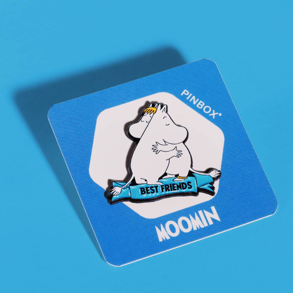Przypinka Pin Muminki najlepsi przyjaciele (metal) Muminki