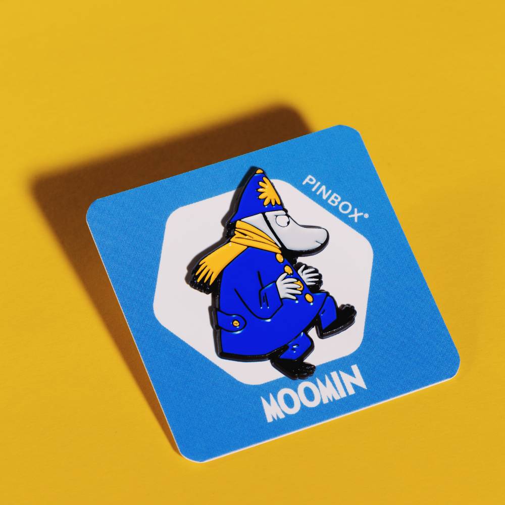 Przypinka Pin Policjant (metal) Muminki