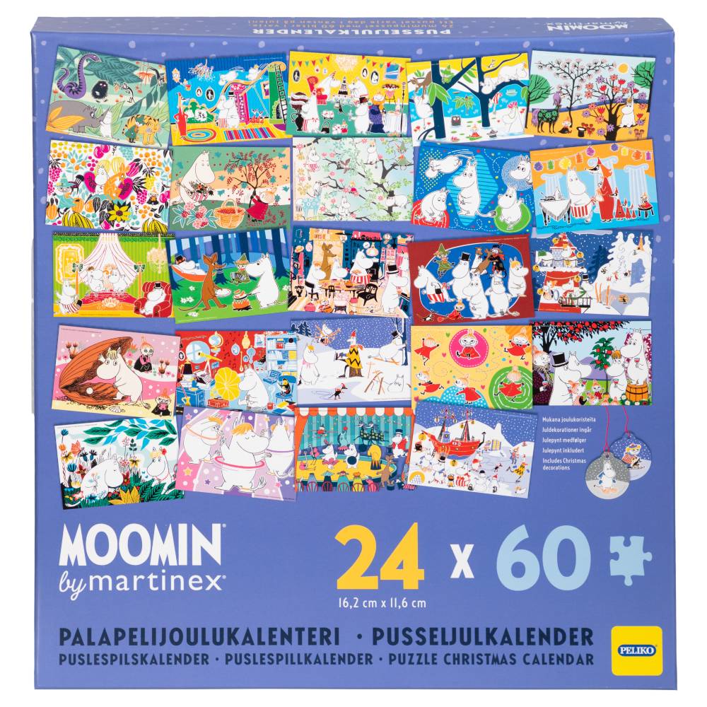 Calendrier de L'Avent Noël Images Moomin Phantôme Décoration du Sapin Calendrier de L'Avent Noël Images Moomin Phantôme Décoration du Sapin