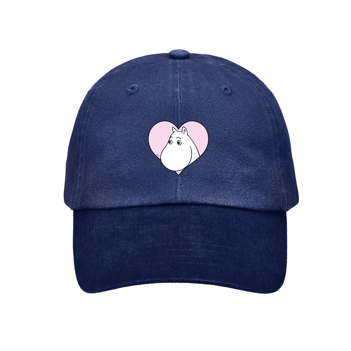 Czapka dżinsowa Muminek Heart (ciemnoniebieska) NordicBuddies