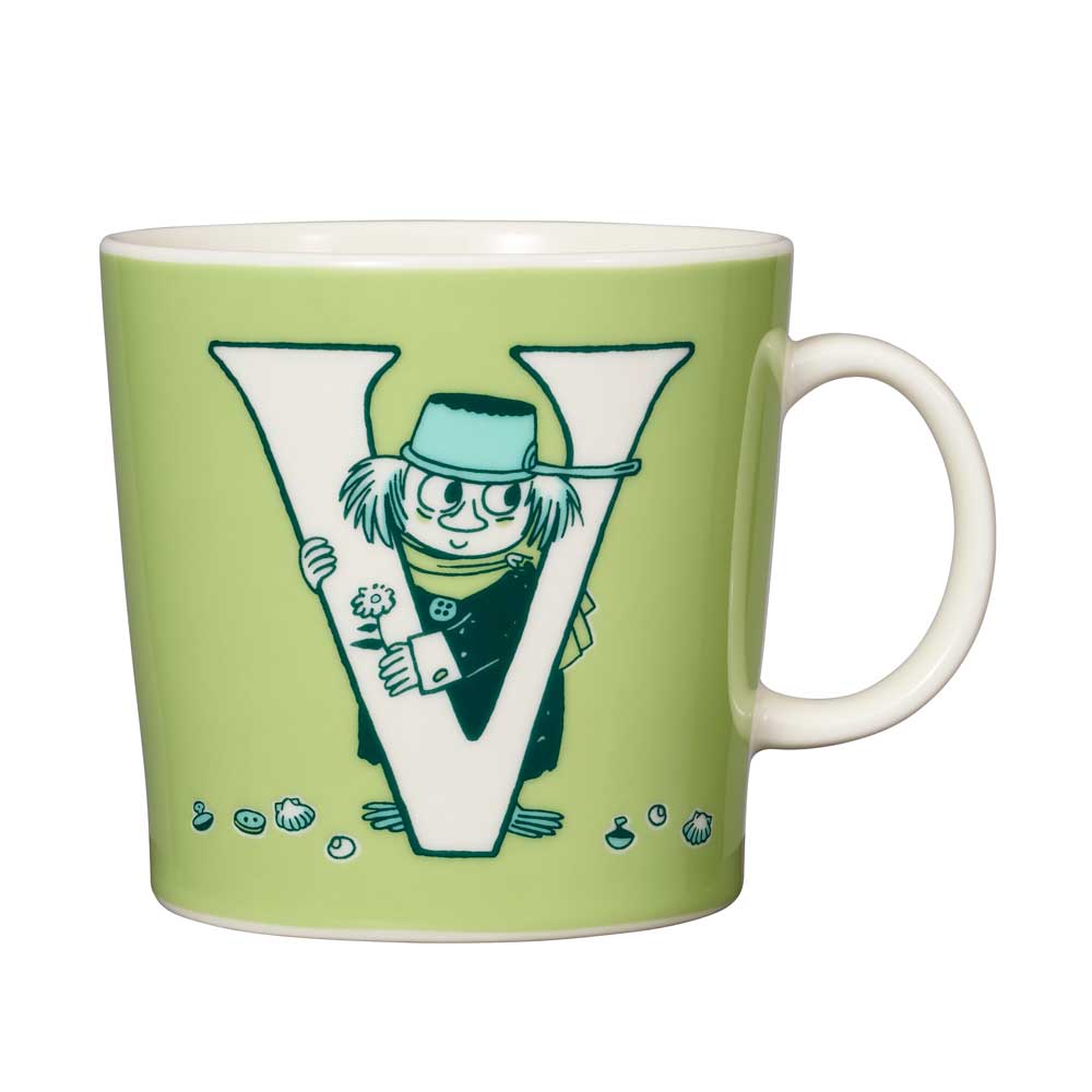 Kubek porcelanowy 400ml Muminki ABC &quot;V&quot; Moomin Arabia