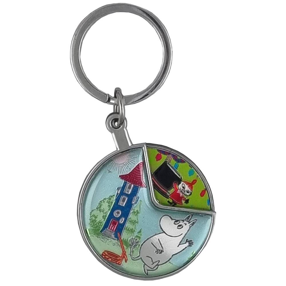Brelok obrotowy Muminki 4,5cm TMF