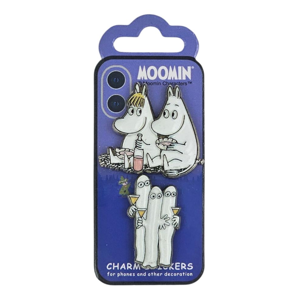 Zestaw metalowych naklejek Muminki TMF Trade