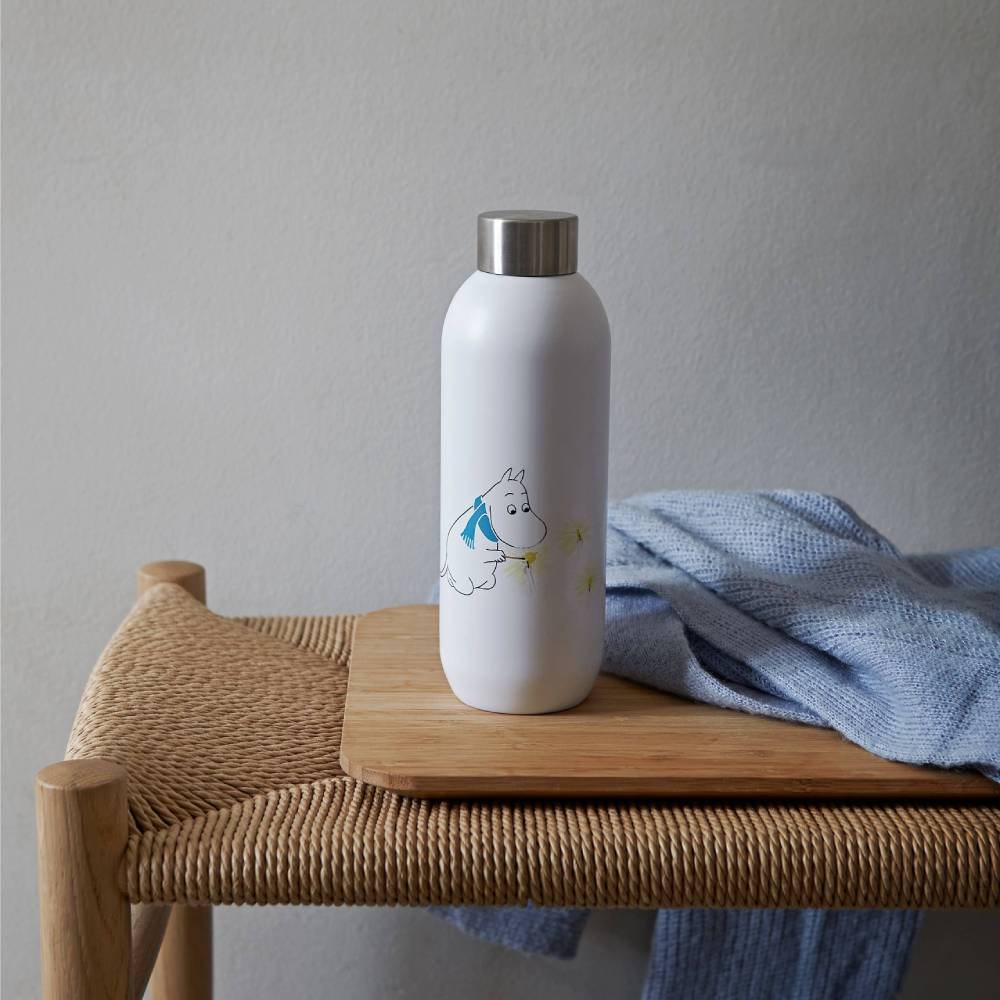 Butelka Keep Cool 0,75l Muminek zimą (biały) - Stelton