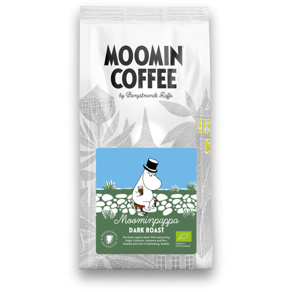 Kawa mielona Moomin Coffee Tata Muminka (ciemno-palona) 250g Bergstrands