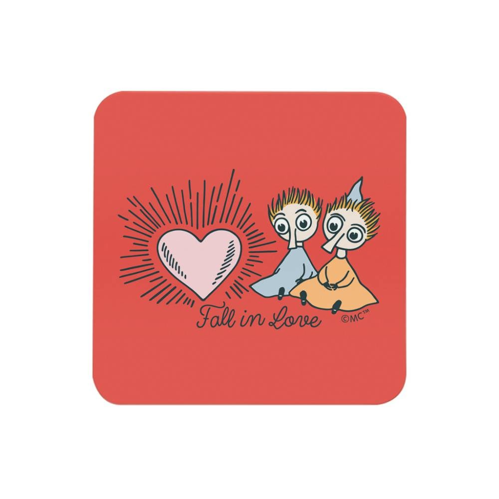 Drewniana podkładka Fall in Love - The Official Moomin Shop