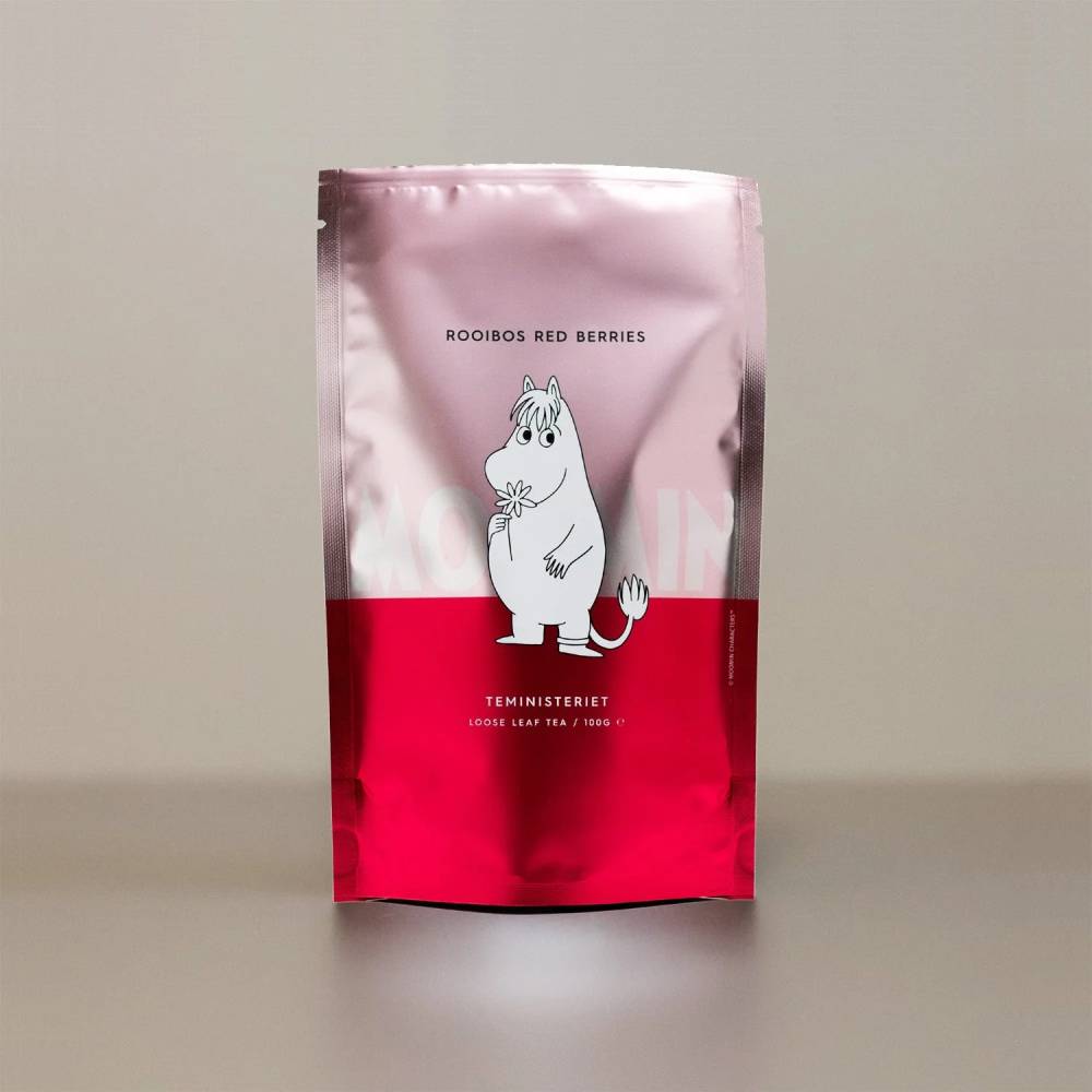 Herbata Moomin Rooibos Red Berries 100g opakowanie uzupełniające refill pack