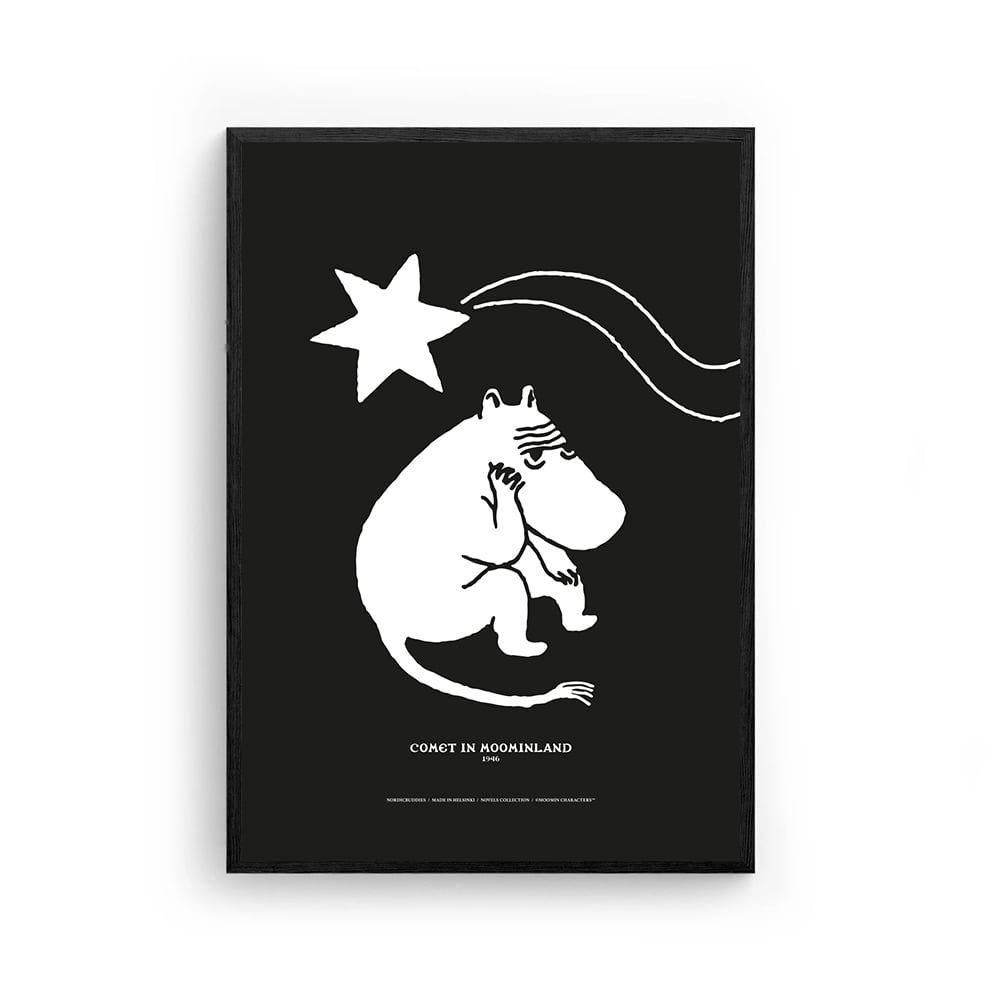 Plakat 50x70 Kometa nad Doliną Muminków NordicBuddies