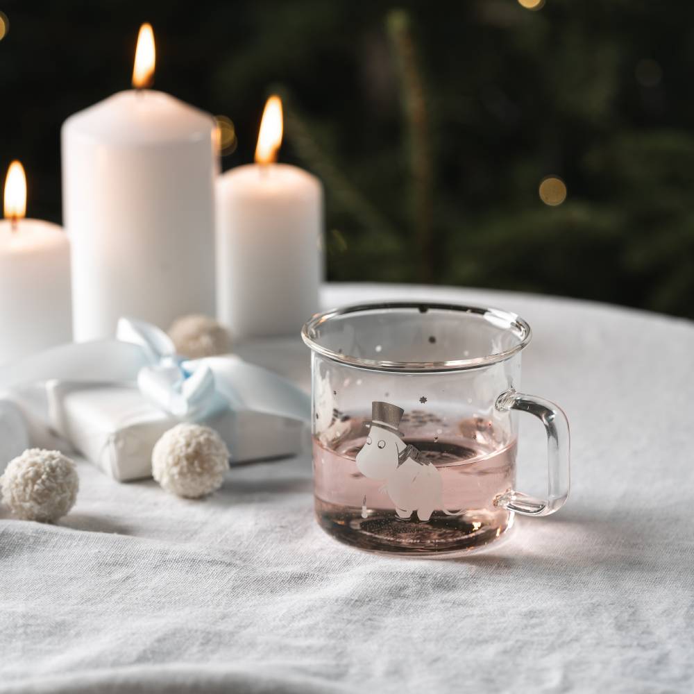 Szklanka 350ml Muminki Let it snow Muurla