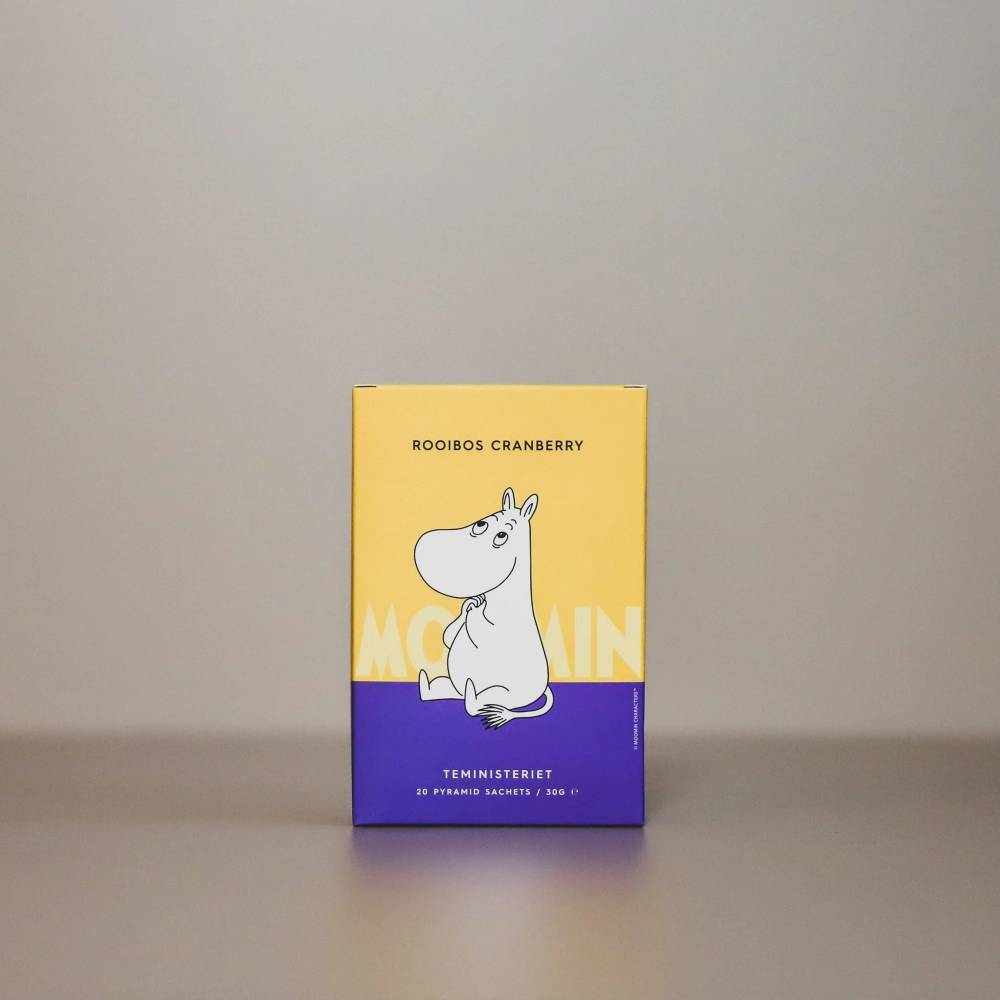 Herbata Moomin Rooibos Cranberry 30g (piramidki) Teministeriet
