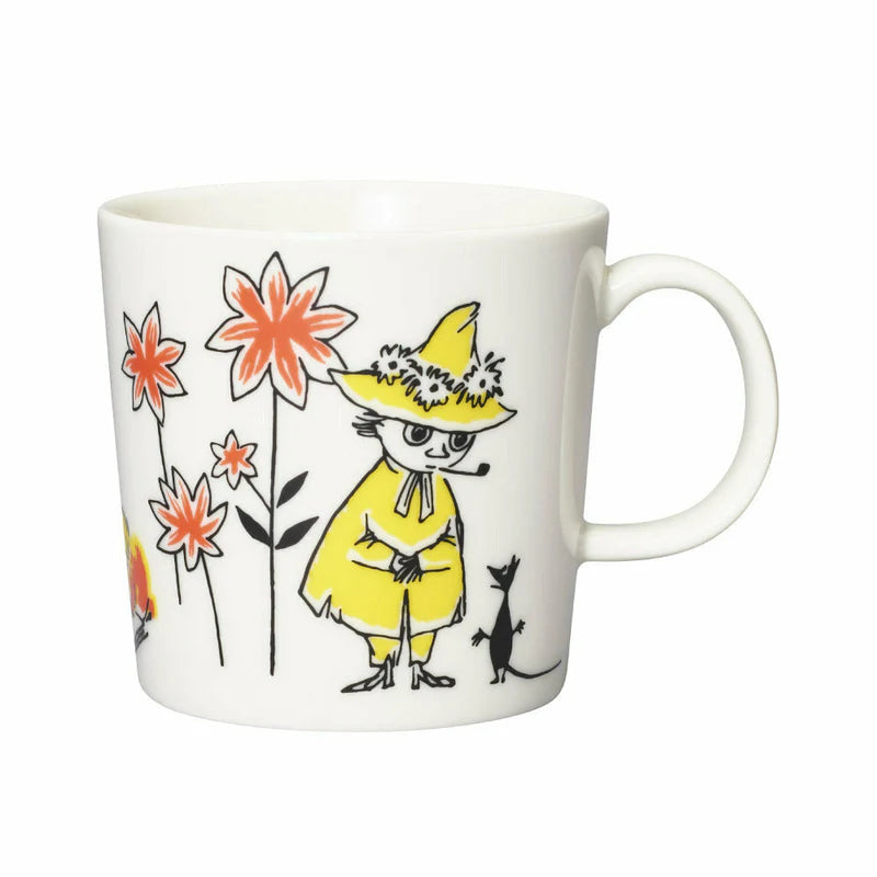 Zestaw 2 szt. kubków porcelanowych 300ml ABC Muminek i Włóczykij - Moomin Arabia