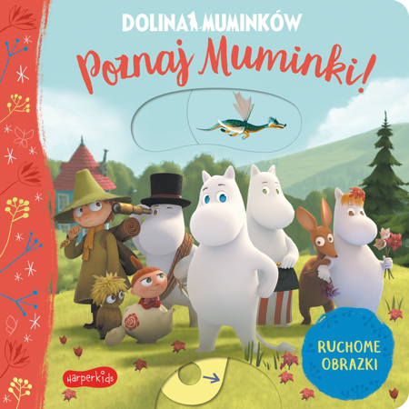 Dolina Muminków. Poznaj Muminki! Ruchome obrazki HarperKids