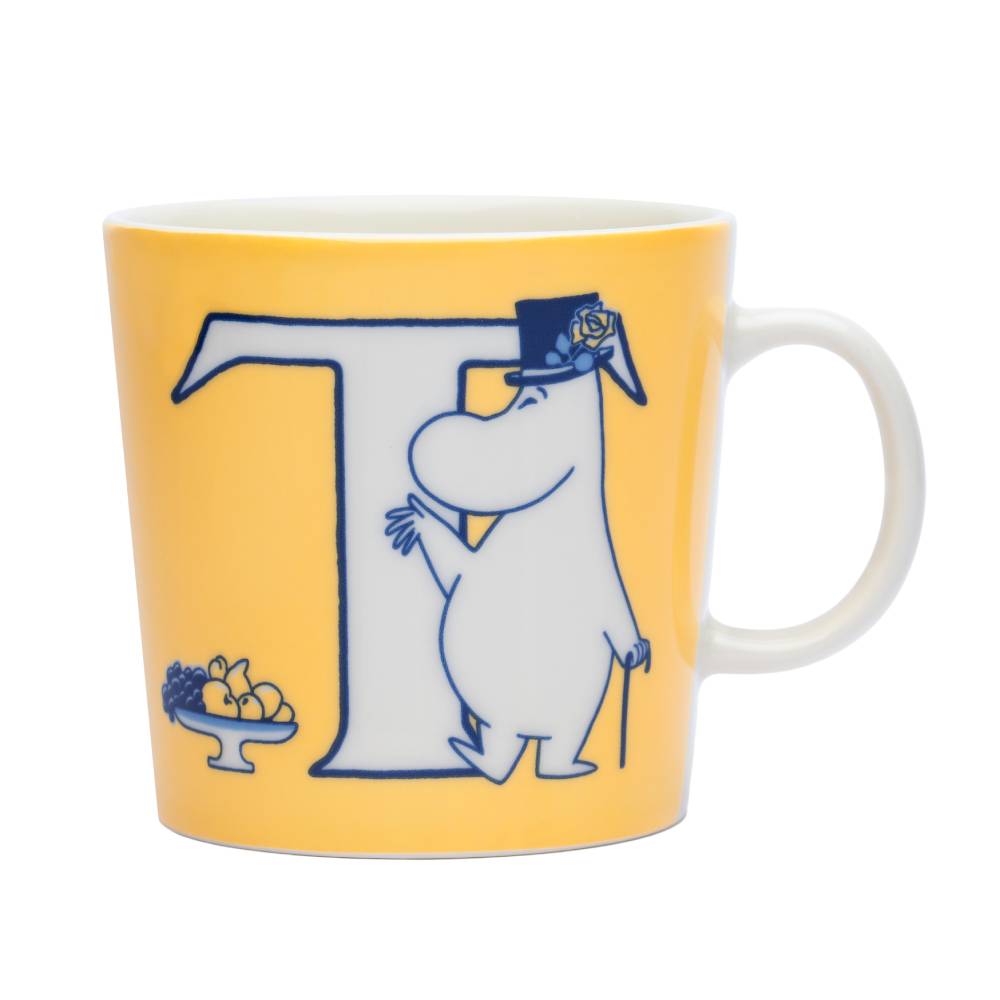 Kubek porcelanowy 400ml Muminki ABC &quot;T&quot; Moomin Arabia
