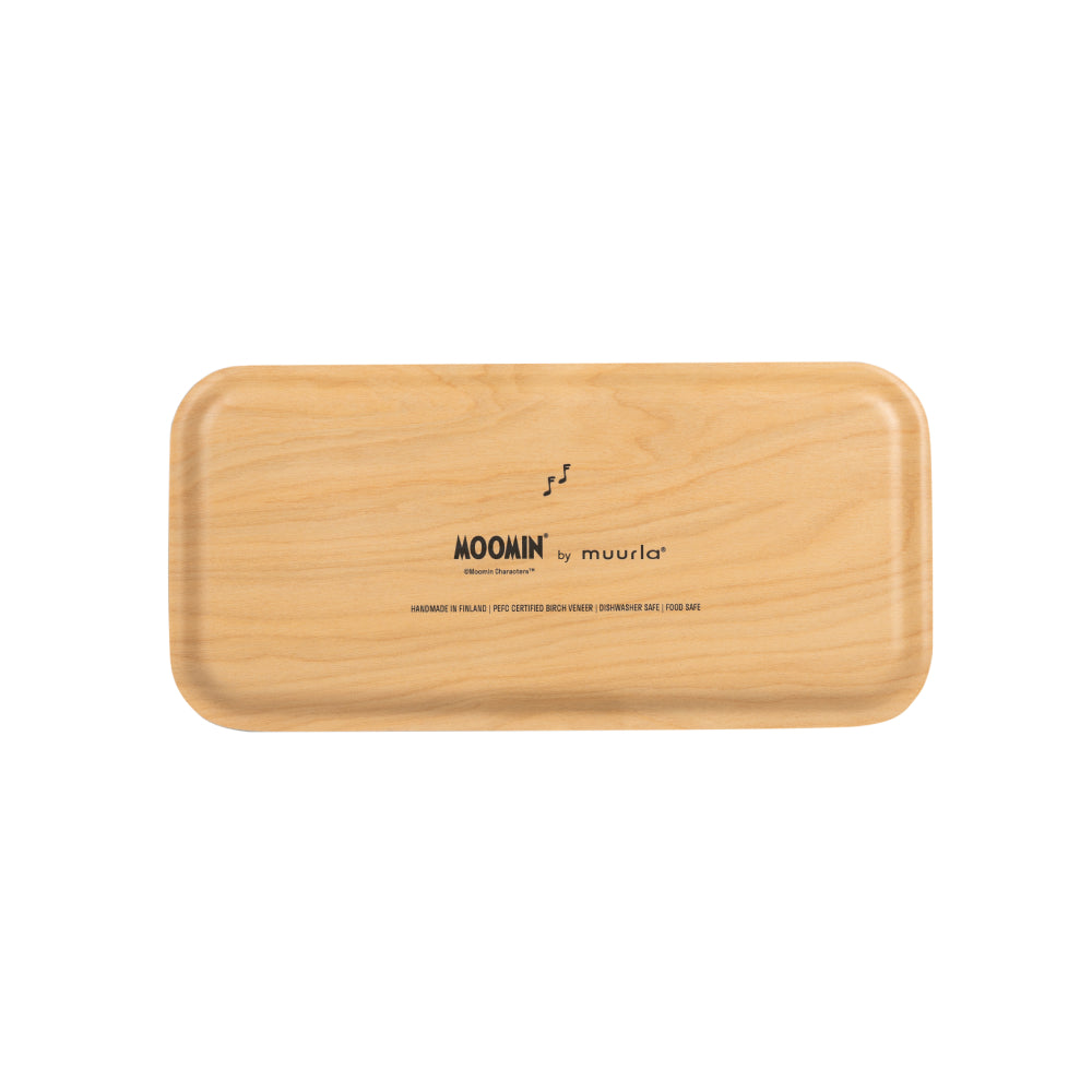 Taca Świąteczny czas Muminki 27x13 cm (miętowa) Muurla