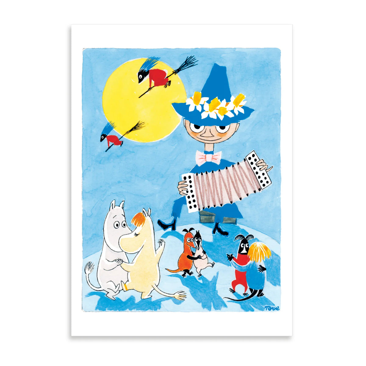 Kubek 300ml Friends Forever Moomin Arabia i pocztówka Wielkanocna