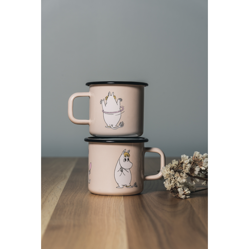 Kubek emaliowany 370ml Migotka (beżowy) Muurla