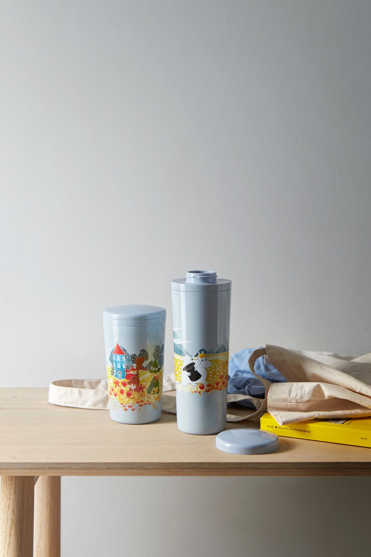 Kubek termiczny Carrie 0,5l Muminki Sky - Stelton