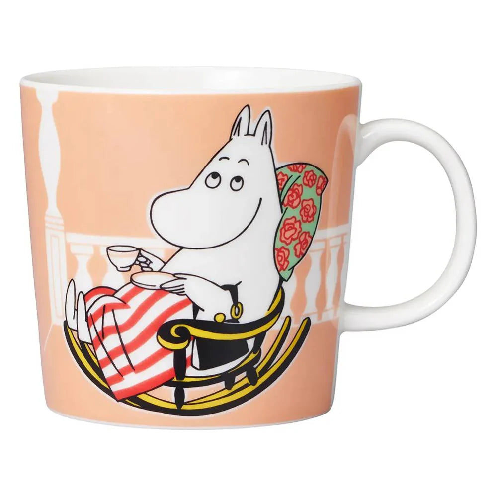 Zestaw kubek porcelanowy 300ml Mama Muminka Moomin Arabia &amp; Cukierki miętowe Fazer &amp; Kawa Mama Muminka (średnio-palona) 250g Bergstrands