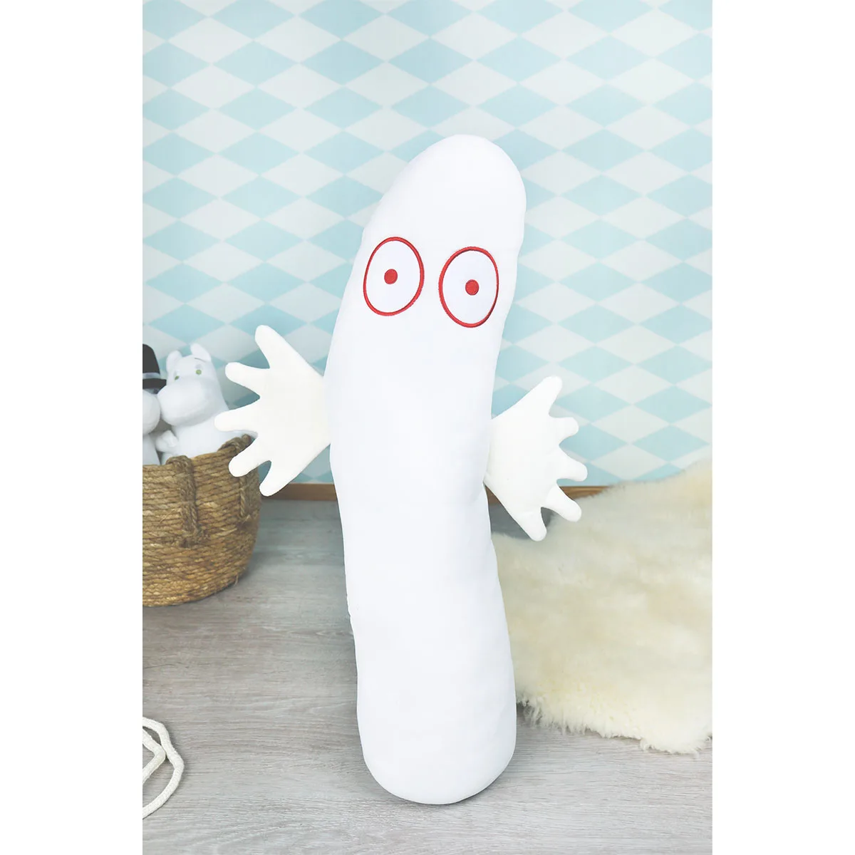 Maskotka pluszak duży Hatifnat 60 cm Muminki Martinex