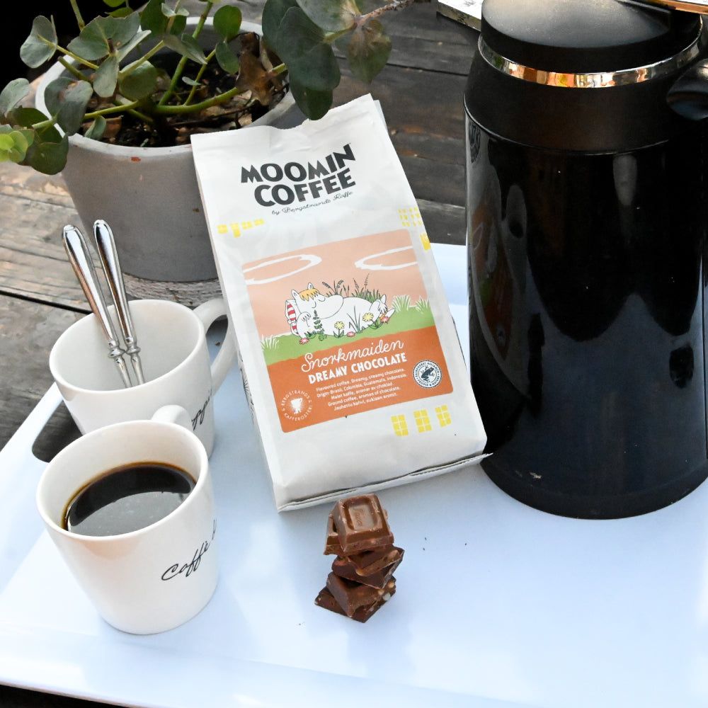 Kawa mielona Moomin Coffee Migotka (czekoladowa) 250g Bergstrands