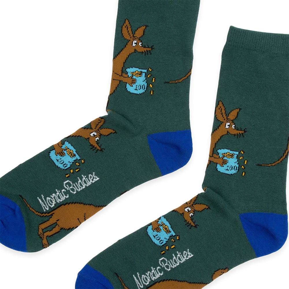 Skarpety Ryjek zielony 40-45 NordicBuddies