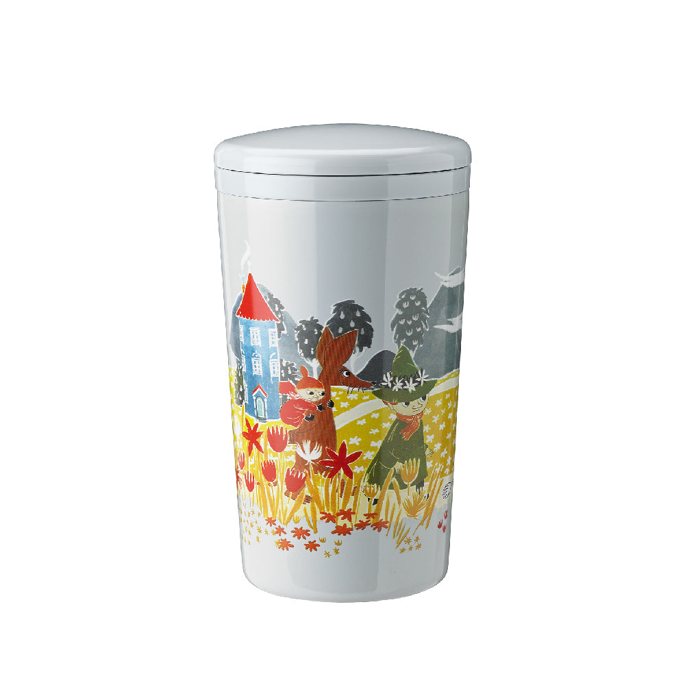 Kubek termiczny Carrie 0,4l Muminki Sky - Stelton