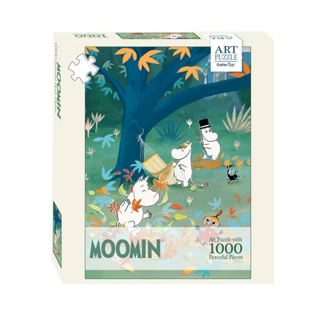 Puzzle Muminki 1000 el. Zabawa w lesie Barbo Toys
