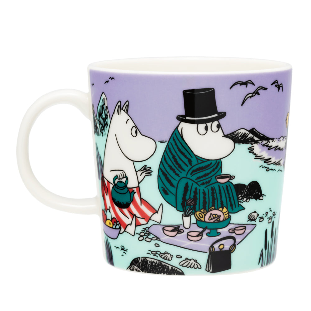 Kubek porcelanowy 300ml Lato 2025 Beach Day Moomin Arabia