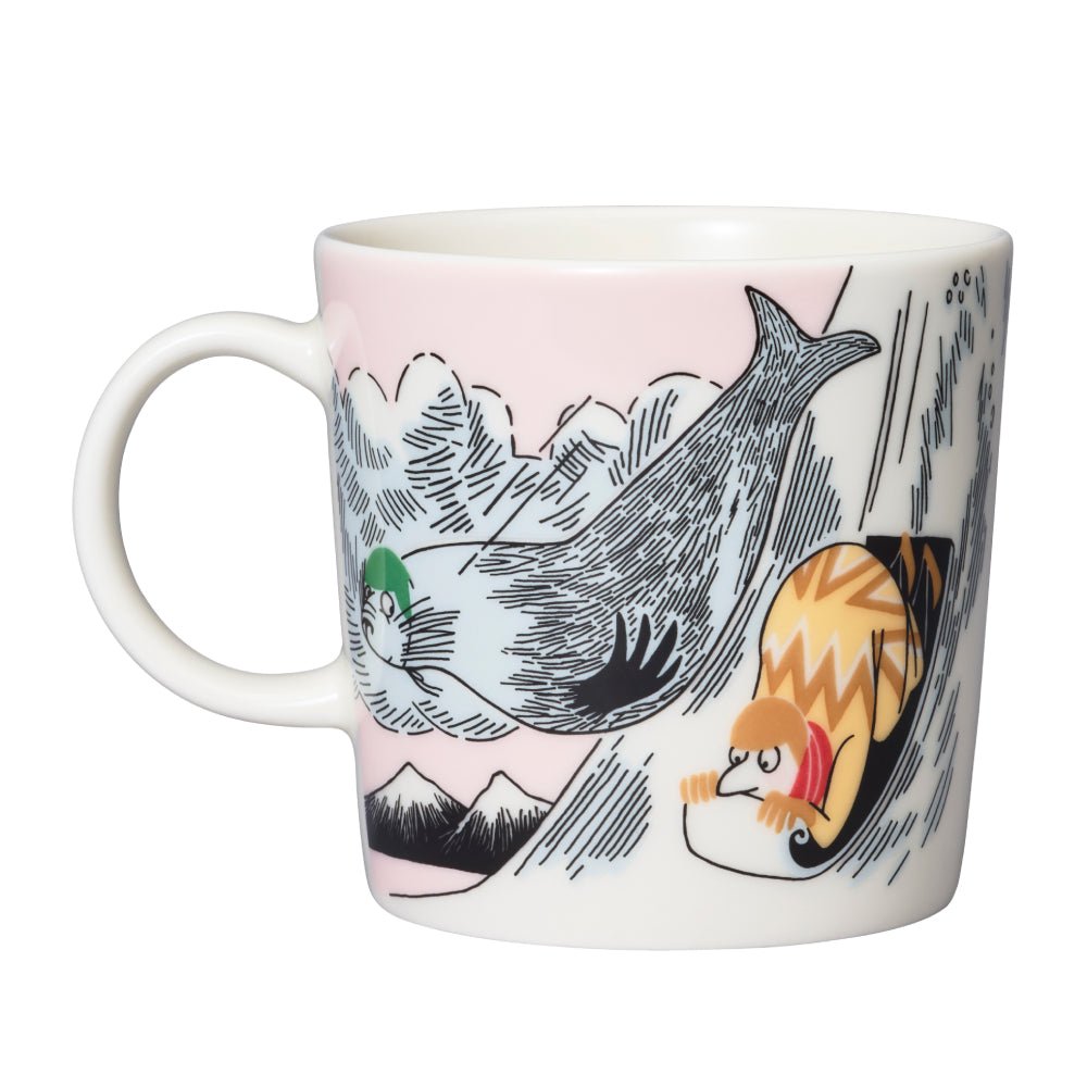 Kubek porcelanowy 300ml Muminki Sliding 2023 Moomin Arabia